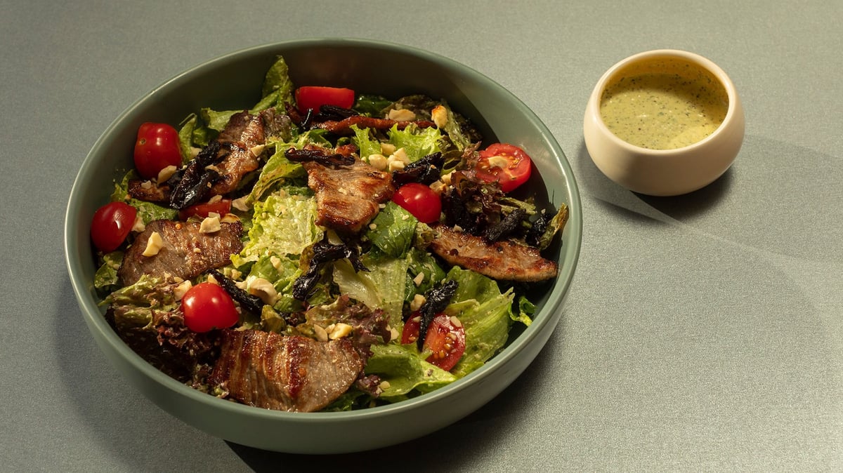 ხბოს ხორცის სალათი თხილის პასტით - Photo 16