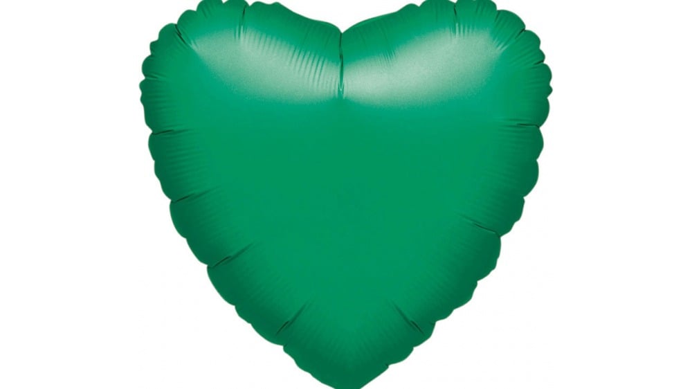 ჰელიუმის ბუშტი მწვანე გული - Photo 42