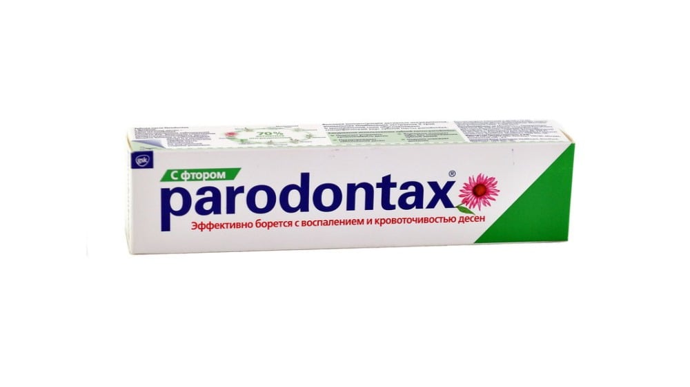 Parodontax  პარადონტაქსი კბილის პასტა ფტორით 50მლ - Photo 1547