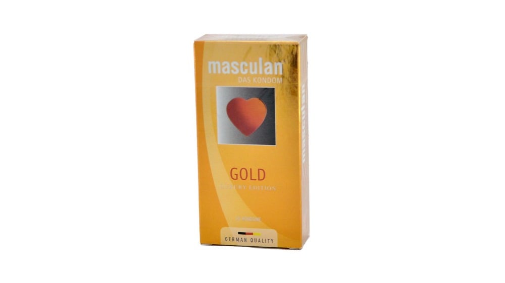 Masculan  მასკულანი პრეზერვატივი GOLD 10 ცალი - Photo 1749