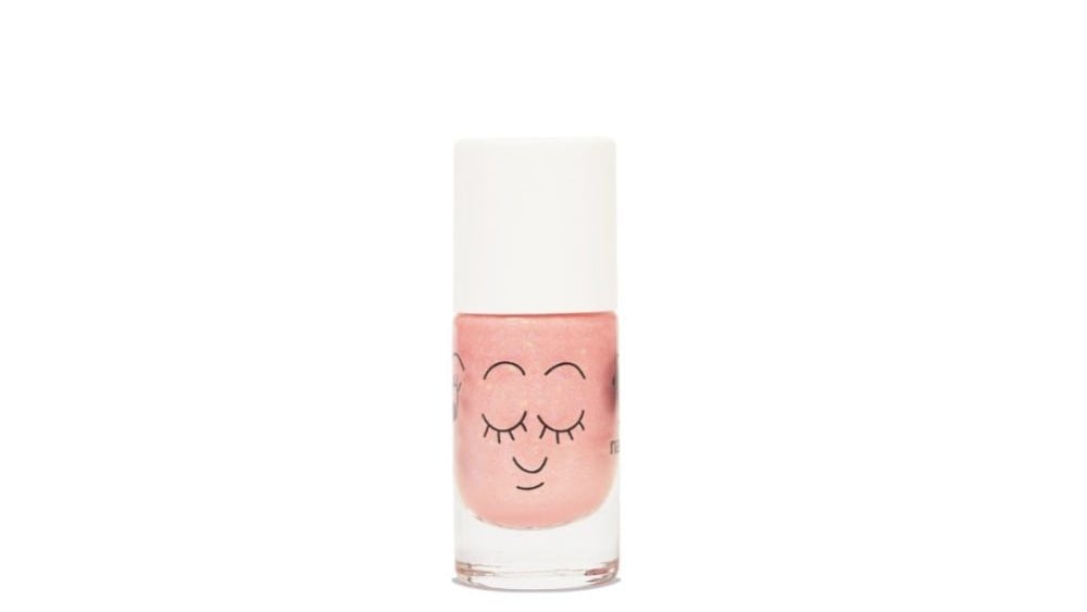 NAILMATIC KIDS PEACH GLITTER ნეილმატიკი წყლის ბაზაზე დამზადებული ლაქი 8მლ - Photo 138