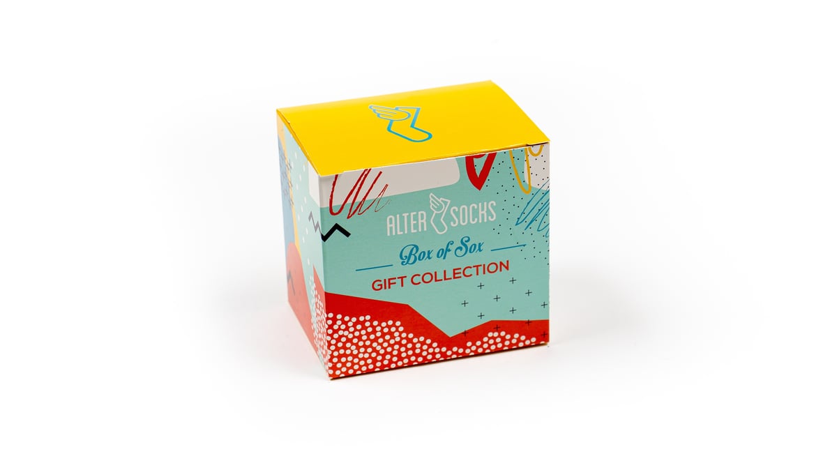 Yello Blue Red Pattern Gift Box - Photo 74