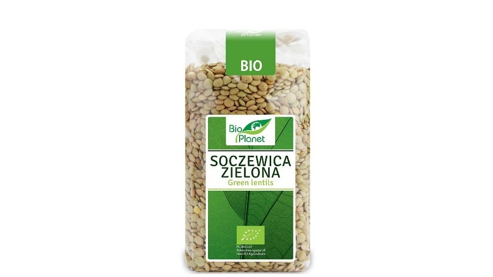 მწვანე ოსპი ბიო 500გრ Green Lentils Bio 500 G  Bio Planet - Photo 233