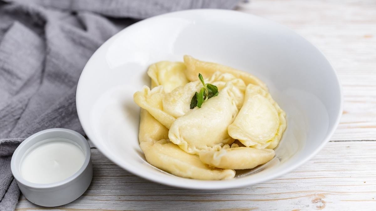 Dumplings with Sweet Cottage Cheese