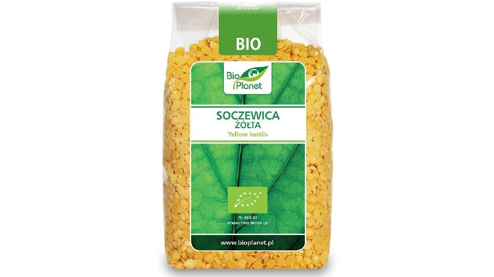 ყვითელი ოსპი ბიო 400გრ Yellow Lentils Bio 400 G  Bio Planet - Photo 241