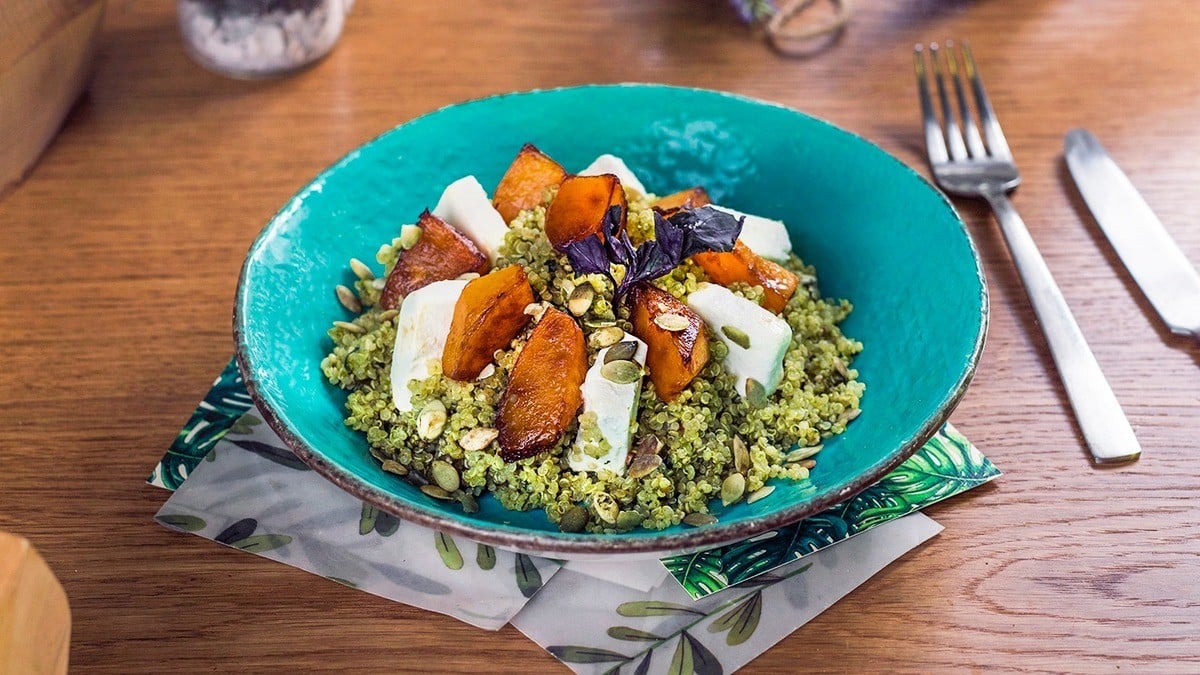 Quinoa Salad with Teriyaki Glazed Pumpkin  Feta - Photo 50