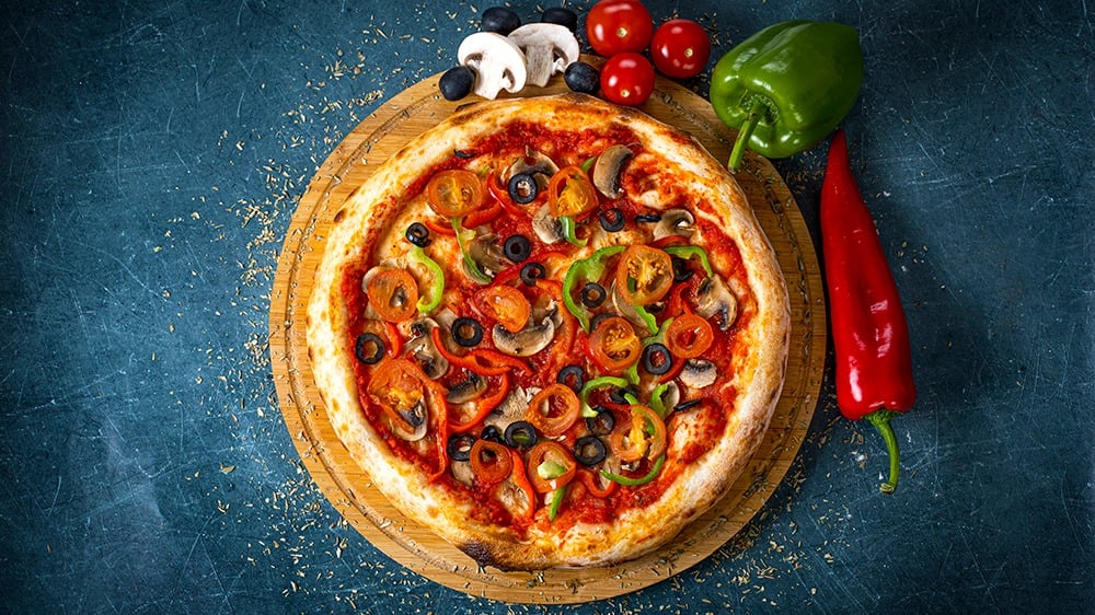 Vegetarian Pizza 40 CM - Photo 1