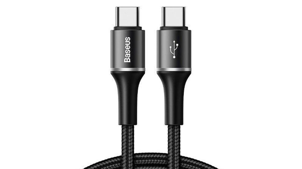 Baseus halo data cable TypeC PD20 60W 20V 3A 1m Black CATGHJ01 - Photo 145