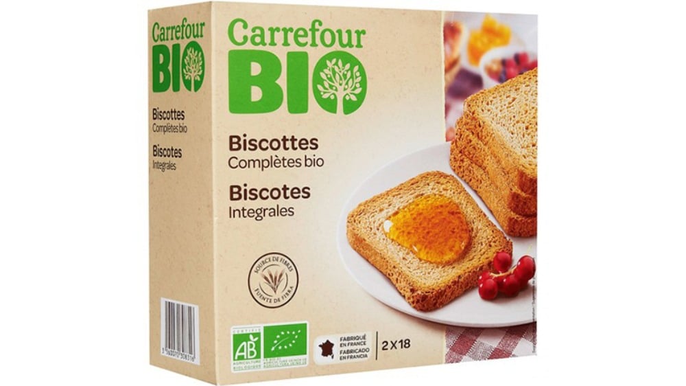 CRF BIO BISCUIT WHOLEMEAL 300 გრ - Photo 1345