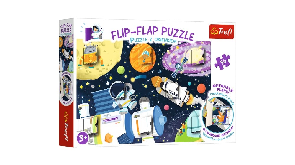 14272   Puzzles  Puzzles 36 Flipflap  Space  Trefl - Photo 188