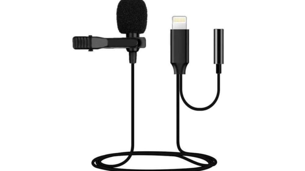 LIGHTNING GL141 Lavalier Microphone with Headphone playback interface  Easy Clip On  3757 - Photo 79