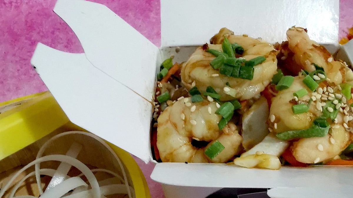 rice noodles with shrimp - Photo 9