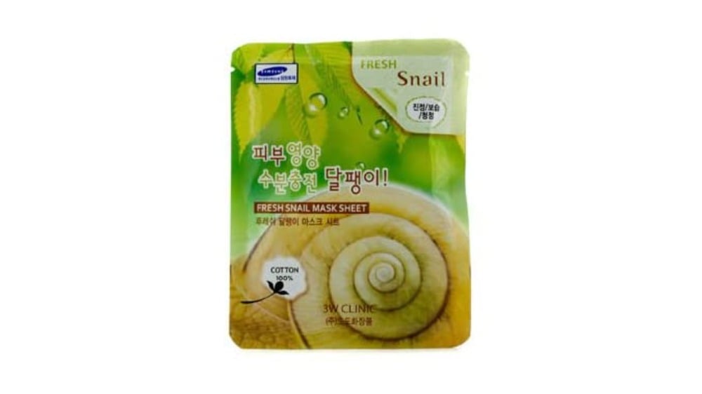 3W CLINIC Fresh mask sheet Snail - Photo 65