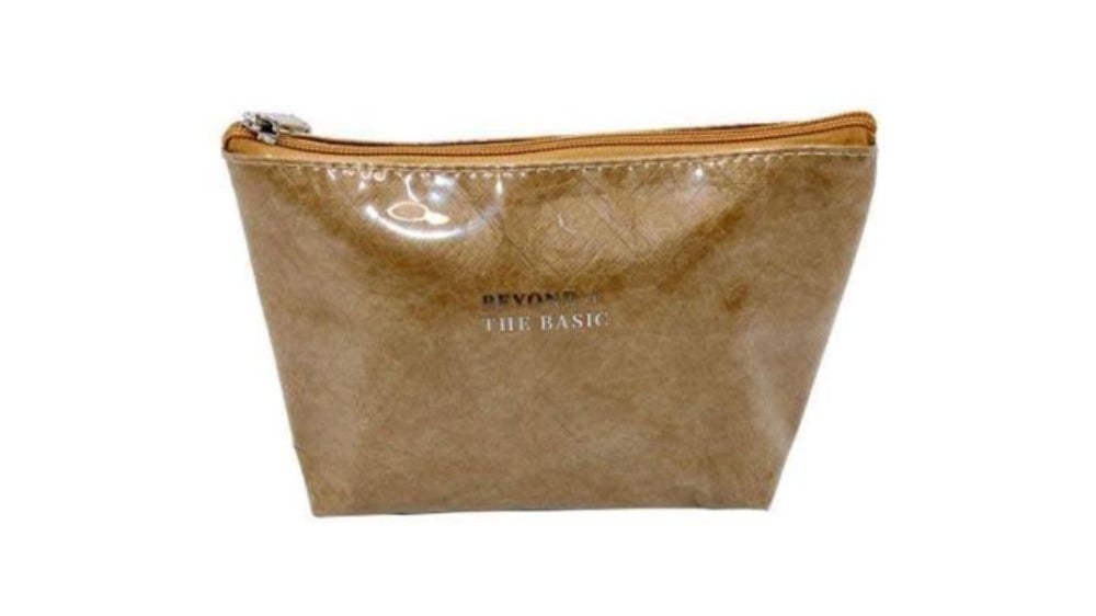 წყალგაუმტარი კოსმეტიკის ჩანთა ყავისფერი - Photo 425