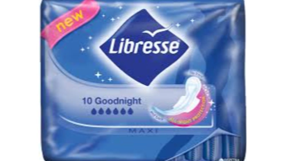 Libresse  ჰიგიენური საფენი ღამის 10 ც - Photo 650