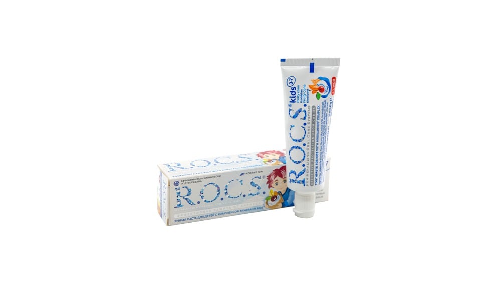 ROCS  როქსი კბილის პასტა ბავშვის ხილის 35მლ 0715 - Photo 88