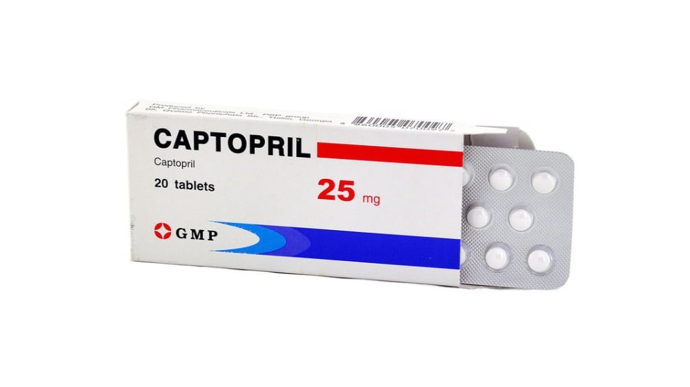 Captopril  კაპტოპრილი 25მგ 20 ტაბლეტი - Photo 757