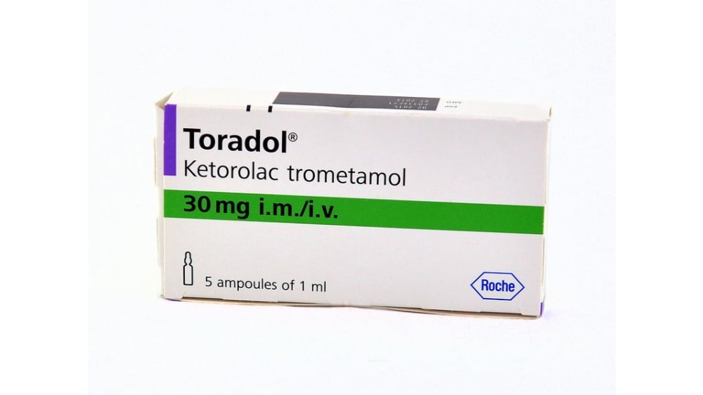 Toradol  ტორადოლი 30მგ1მლ 5 ამპულა - Photo 1453