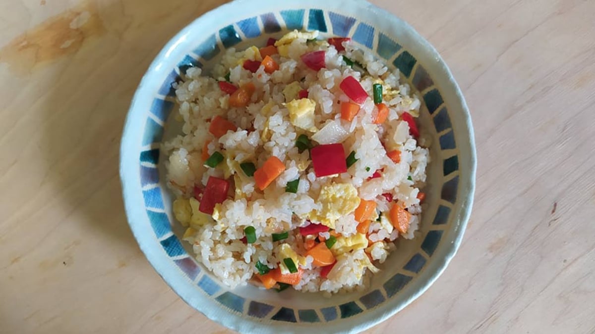 Fried rice with vegetable - Photo 1