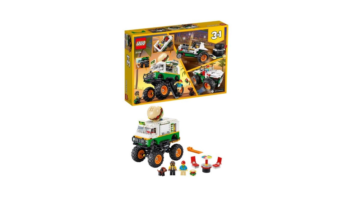 ლეგოს კუბიკები Monster Burger Truck  Lego Creator 187885 - Photo 494