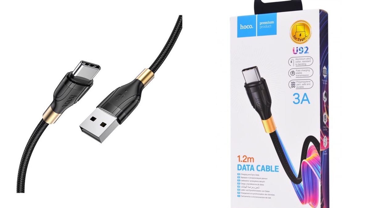 USB კაბელი U92 TypeC USB cable U92 TypeC - Photo 9