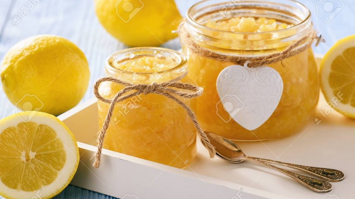 ჯემი შერეული თაფლით და ლიმონით  0345 გ  Jam mixed with honey and lemon 0345 g - Photo 7