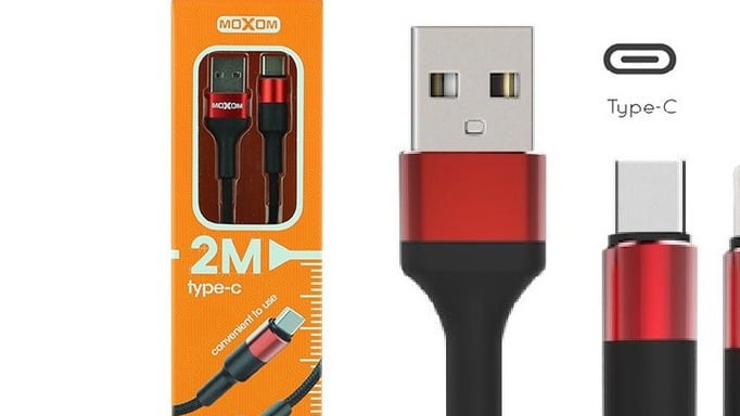 MOXOM CC54 USB კაბელი TypeC 2მ - Photo 79