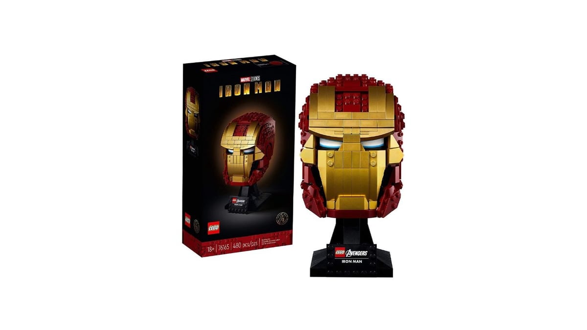 ლეგოს კუბიკები Iron Man Helmet LEGO 187974 - Photo 569