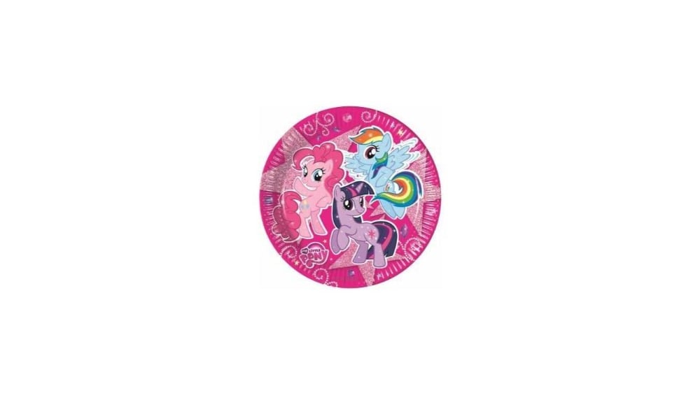 822248 Paper plates 23cm MY LITTLE PONY SPARKLE - Photo 1269