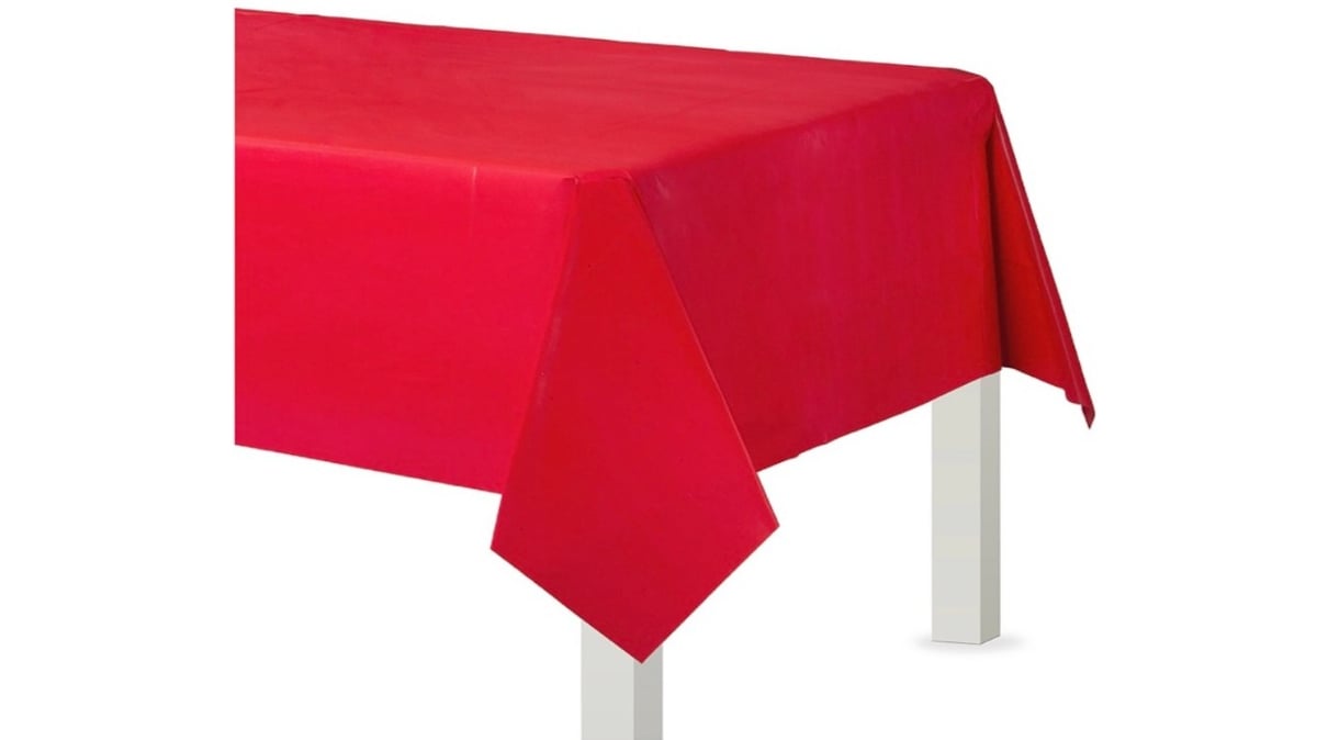მაგიდის გადასაფარებელი წითელი - Photo 168