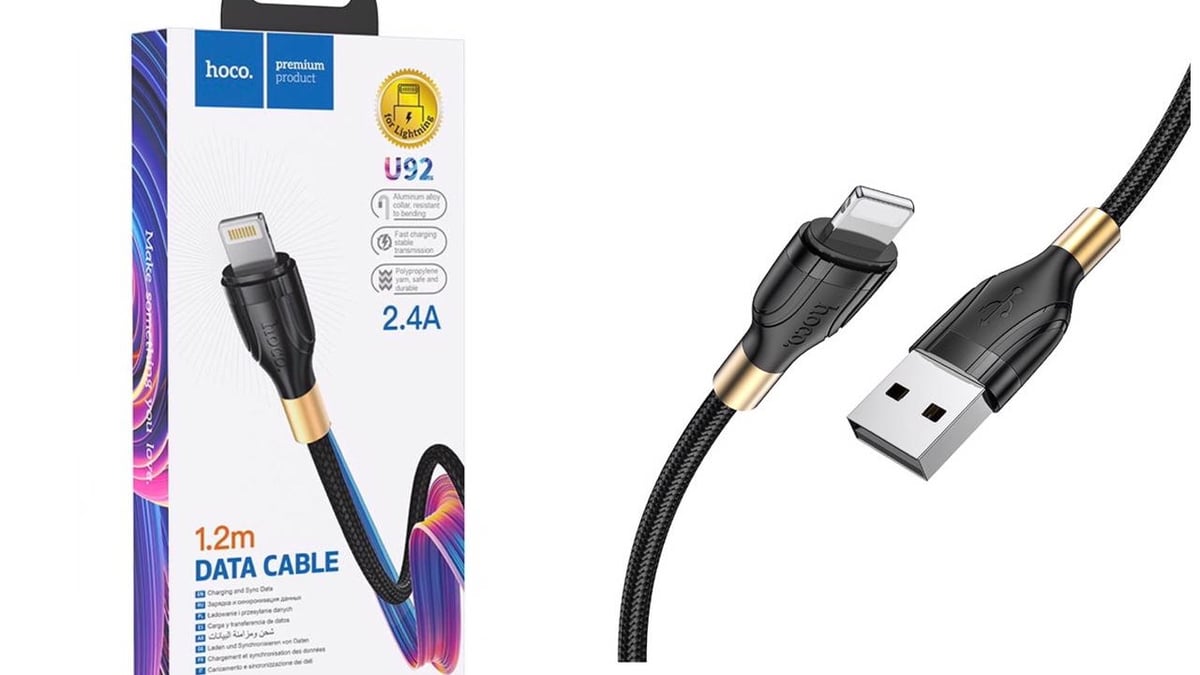 USB კაბელი U92 Lightning USB cable U92 Lightning - Photo 17